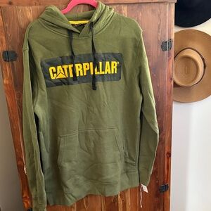 Caterpillar Olive Green Pullover